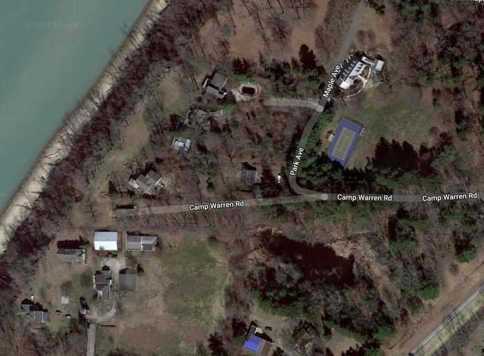 Camp Warren - Current Aerial Photo As Of 2022